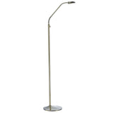 Wellington Task Floor Lamp Antique Brass LED