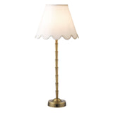 Wyman Large Rechargeable Table Lamp Antique Brass Base Only LED