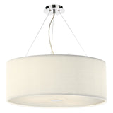 Zaragoza 6 Light Pendant Cream 90cm