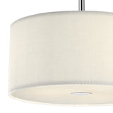 Zaragoza 3 Light Pendant Cream 40cm