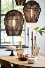 Cream Ceramic Tealight Holder 20.5x20.5x12 cm - Alka Design