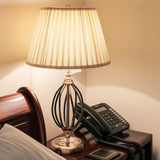 Aegean Table Lamp in Elegant Aged Brass Finish