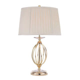 Aegean Elegance Table Lamp in Polished Brass
