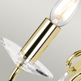 Aegean Wall Light in Elegant Polished Brass Finish