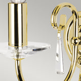 Aegean Wall Light in Elegant Polished Brass Finish