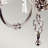 Aegean Polished Nickel Single Light Wall Sconce