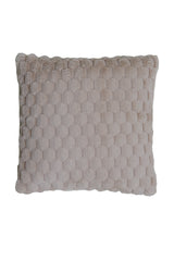 Velvet Beige Vienna Accent Cushion 45x45 cm