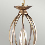 Timeless Aegean 5-Light Antique Chandelier in Aged Brass Finish