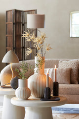 Elimo Matte Light Grey Table Lamp 25x50 cm