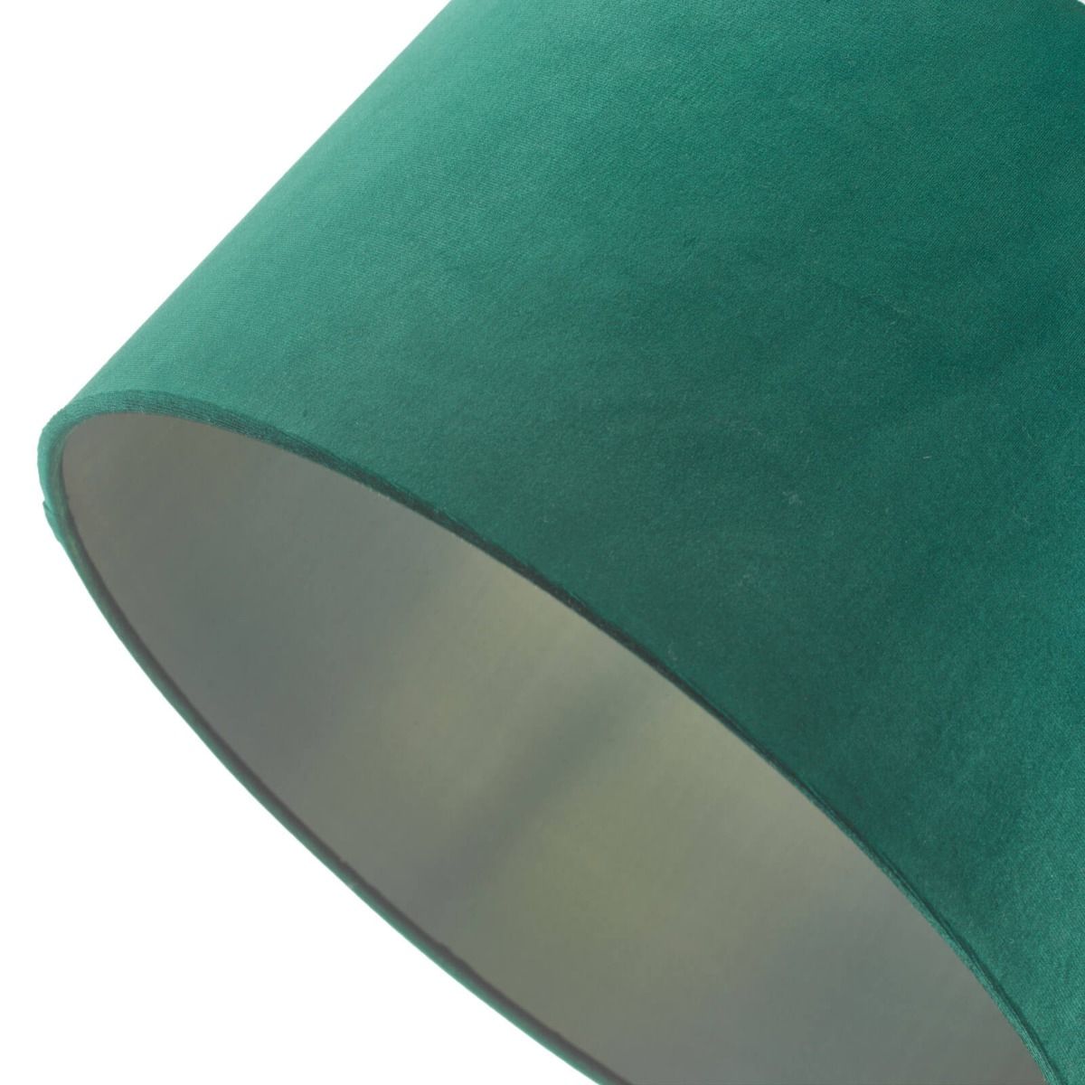 Akavia Green Velvet Drum Shade 35cm 35cm