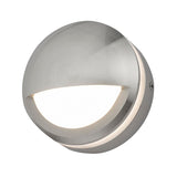 Akos Round Eyelid Outdoor Wall Light Aluminium IP65 LED