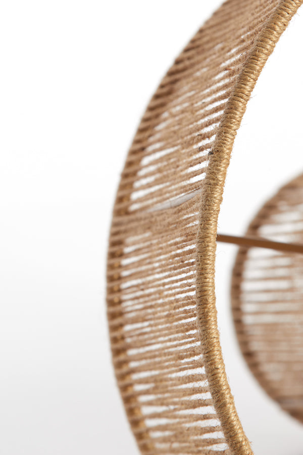 Natural Jute Table Lamp Ø35x50 cm - Lavatera Design