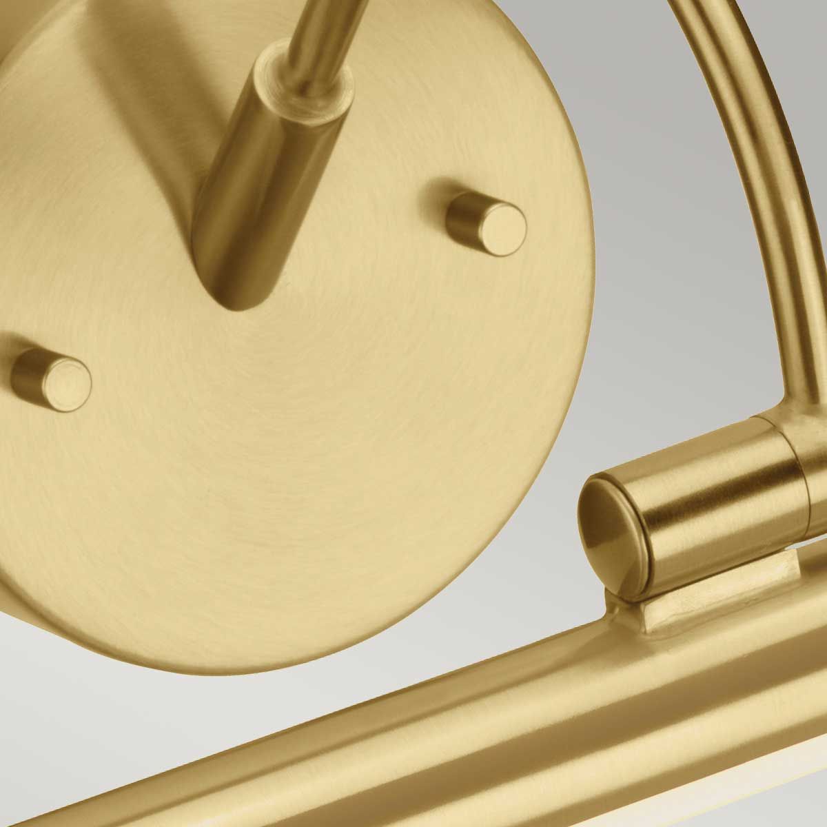 Alton Elegance LED Picture Light in Brushed Brass, 67cm