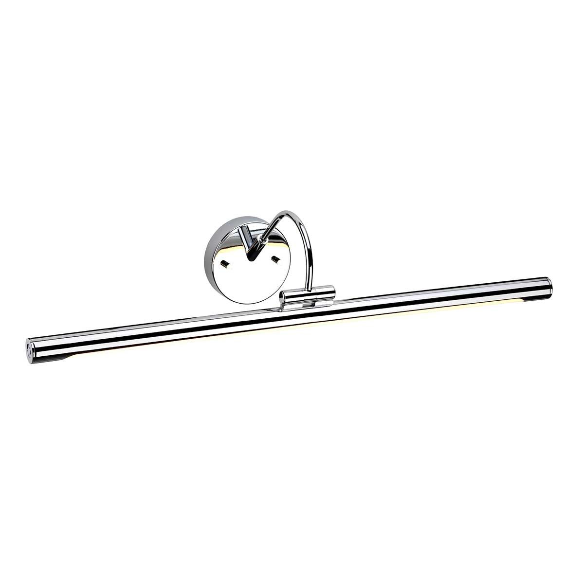 Alton Oversized LED Picture Light in Polished Chrome, 67cm