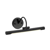 Sleek Black Alton LED Picture Light, 38cm