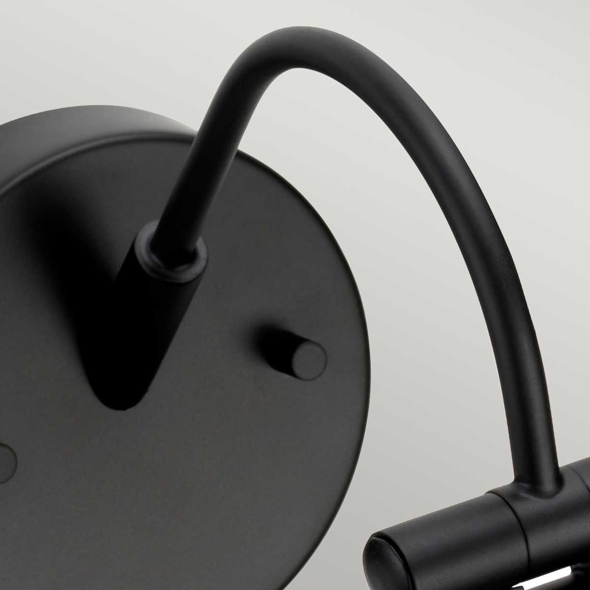 Sleek Black Alton LED Picture Light, 38cm
