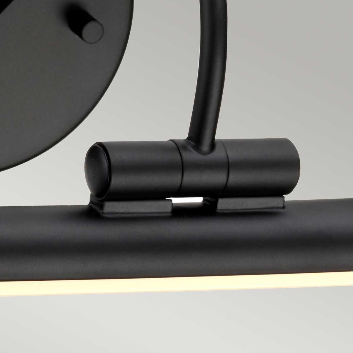 Sleek Black Alton LED Picture Light, 38cm