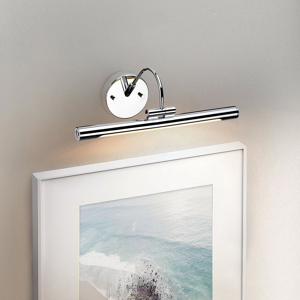 Alton 38cm Polished Chrome LED Picture Light