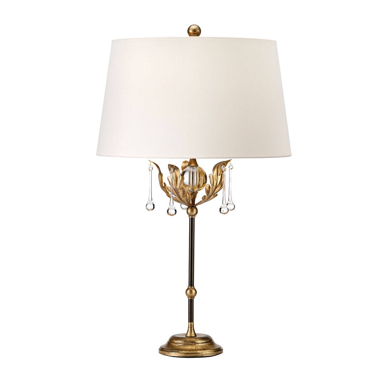 Amarilli 1 Light Table Lamp Bronze with Gold Patina