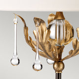 Amarilli 1 Light Table Lamp Bronze with Gold Patina