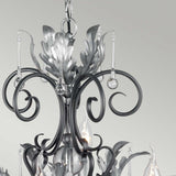 Amarilli Elegance Black Silver Chandelier