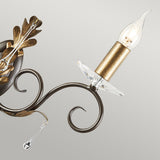 Amarilli Dual Light Wall Sconce in Bronze/Gold Finish