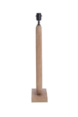 Natural Wood Matt Finish Lamp Base 30x12x59 cm