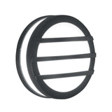Graphite Elegance: Mtitan 3 Wall Ring Light
