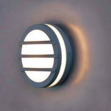 Graphite Elegance: Mtitan 3 Wall Ring Light