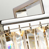 Aries 1-Light Polished Nickel Wall Sconce with Crystals