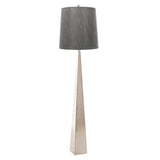Ascent Sleek Polished Nickel Floor Lamp