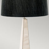 Ascent 1 Light Table Lamp - Polished Nickle Polished Nickel