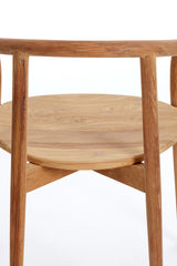 Natural Palca Wood Dining Chair - 59x53x74 cm