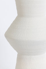 Elegant Ayla Ceramic Lamp Base in Cream - Ø22.5x61 cm