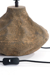 Antique Brown Marzoka Lamp Base 29x28.5x29 cm