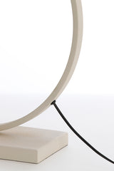 Cream Liva Table Lamp Base - 50x15x59 cm