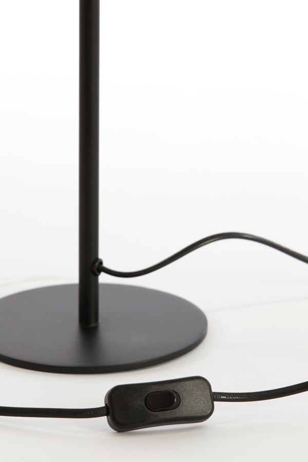 Antique Bronze and Matte Black Table Lamp – Ø18x51 cm Yaelle Design