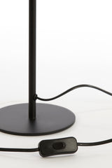 Antique Bronze and Matte Black Table Lamp – Ø18x51 cm Yaelle Design