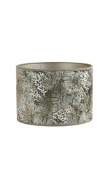 Rustic Charm: Keyon Brown Cylindrical Shade (30x30x21 cm)