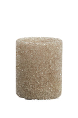 Smoky Grey Morita Glass Tealight Holder Ø8x9.5 cm