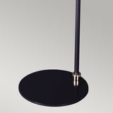 Balance 1 Light Floor Lamp Black/ Polished Nickel