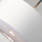 Balance 1 Light Pendant Black/ Polished Nickel