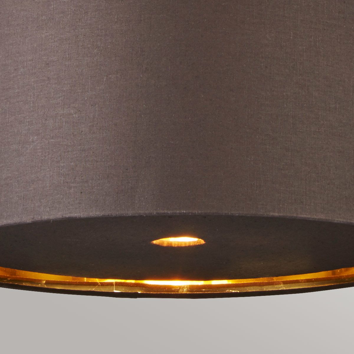 Contemporary Brown and Polished Brass Balance Pendant Light