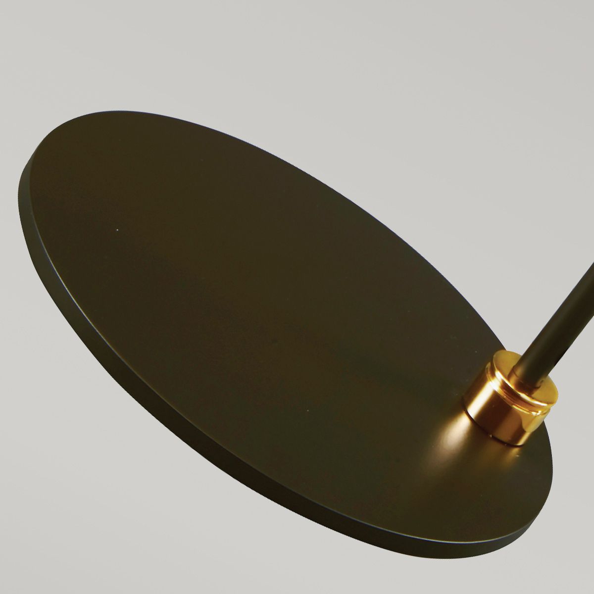 Balance 1 Light Table Lamp Black/ Polished Brass