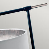 Balance 1 Light Table Lamp Black/ Polished Nickel