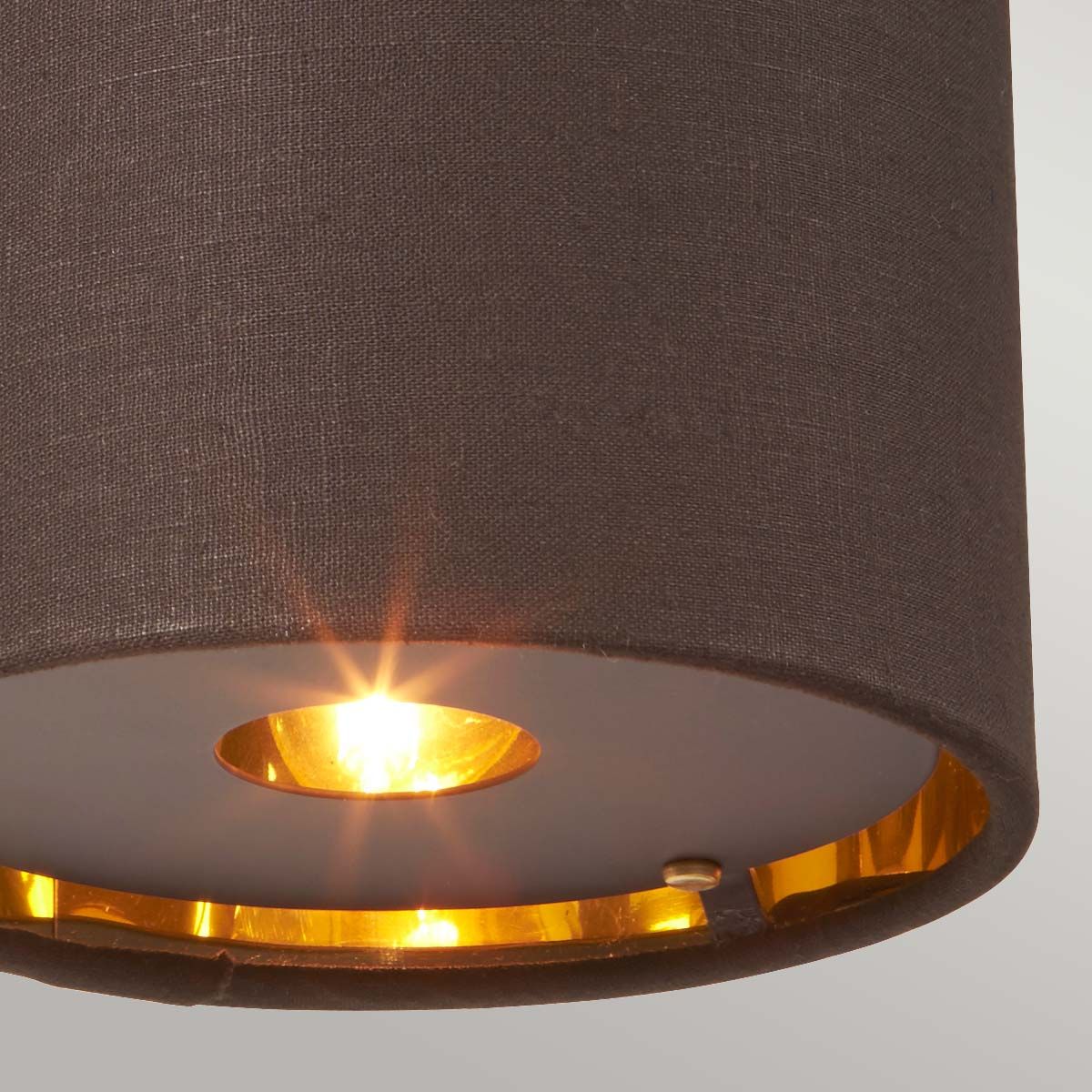 Retro Modern Balance Wall Light with Polished Brass and Brown Finish