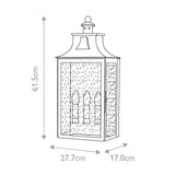 Balmoral Vintage Wall Lantern