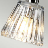 Agatha Polished Chrome Single Pendant Light - IP44 Rated for Bathrooms