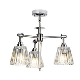 Agatha 3-Light Chrome Pendant - Elegance in Illumination