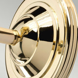 Austen Collection: Classic Brass Wall Sconce with LED Light